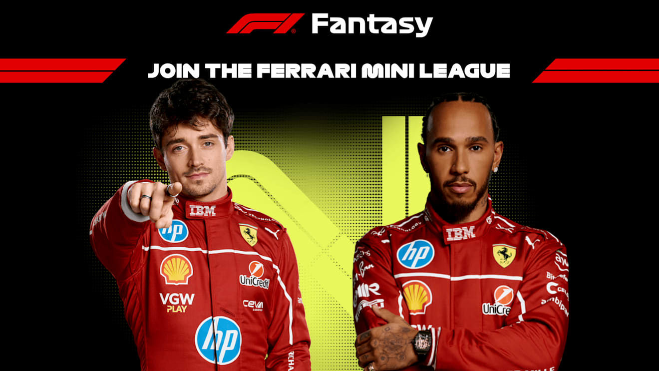 F1 Fantasy: Join the Ferrari Mini League - with Exclusive Prizes up for grabs